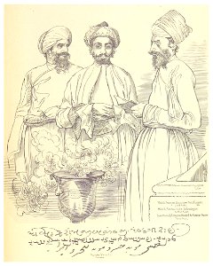 ORIENTAL HEADS p093 Parsee Priests, Calcutta