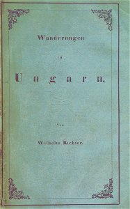 RICHTER(1844) Wanderungen in Ungarn