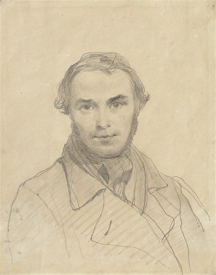 1845 09 - Taras Shevchenko - Avtoportret -