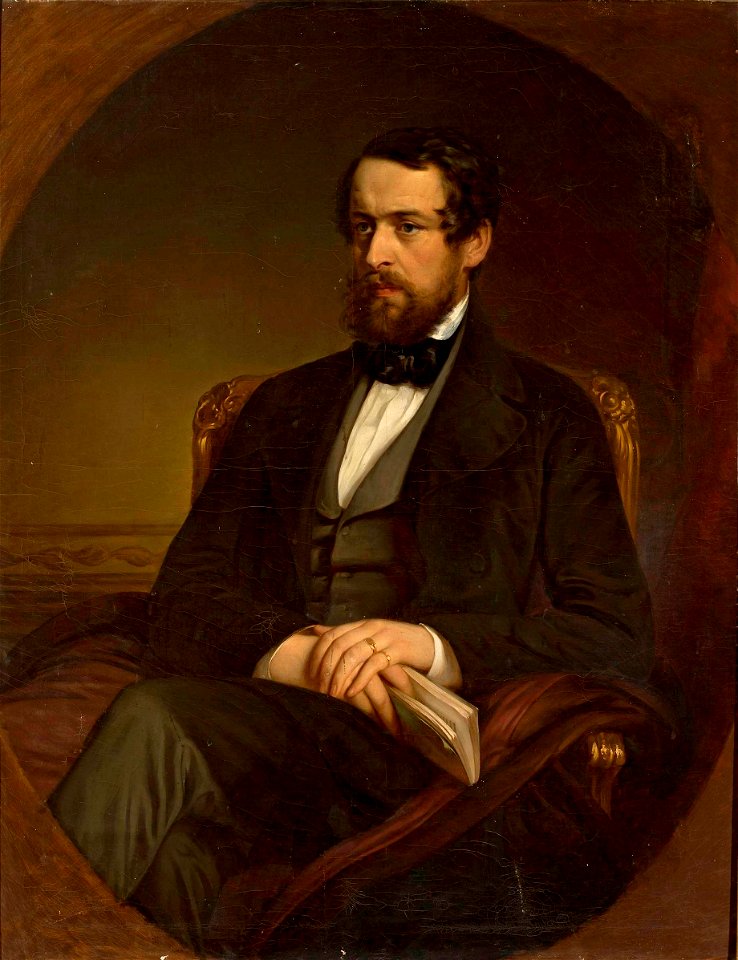 Franz Schrotzberg - Portret Zdzisława Zamoyskiego