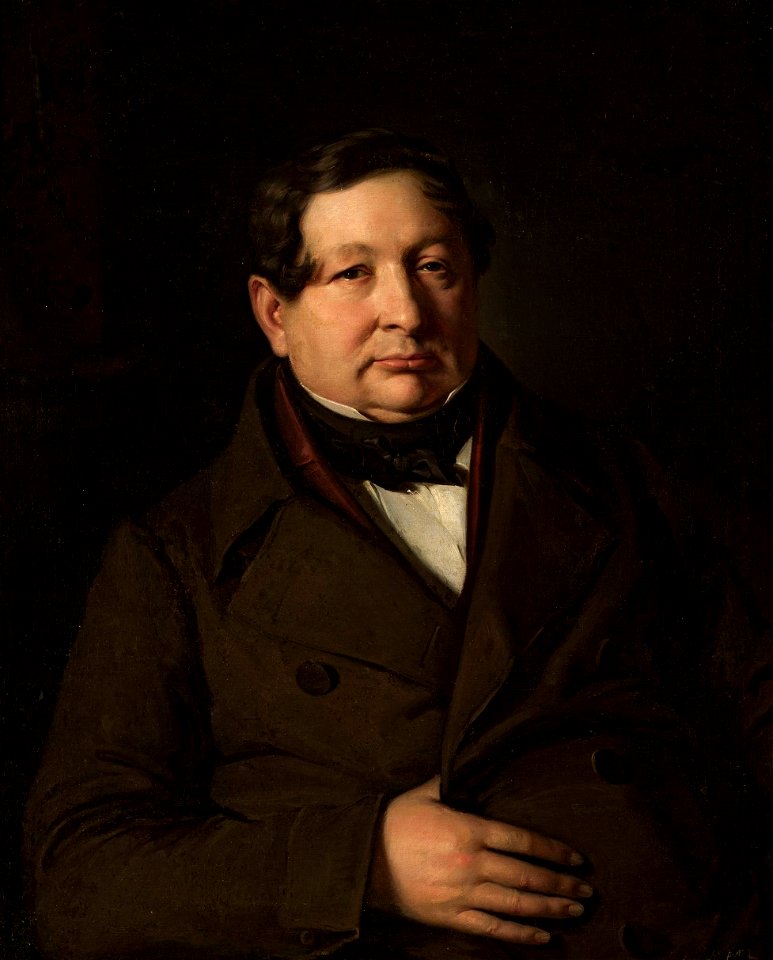 Simmler Portrait of the artist's father
