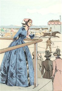 A stand at the Champ de Mars races, 1848