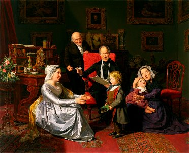 Waldmüller The Adoption