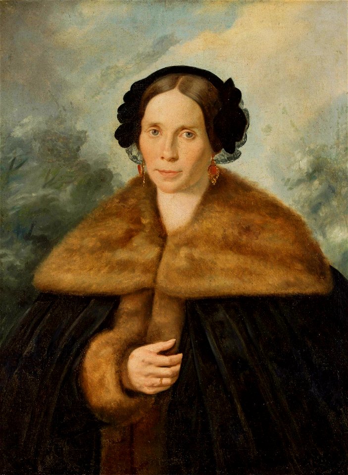 Pęczarski Portrait of Mrs. Rudowska