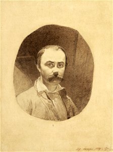 1849 11 29 - Taras Shevchenko - Selfportrait - Kosaral - Orenburg -