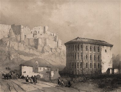 1850, España artística y monumental, vistas y descripción de los sitios y monumentos más notables de españa, vol 3, Basílica de Santa Leocadia en Toledo (cropped)