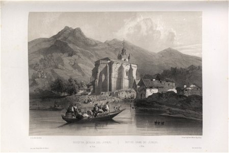 1850, España artística y monumental, vistas y descripción de los sitios y monumentos más notables de españa, vol 3, Nuestra Señora del Juncal en Yrún