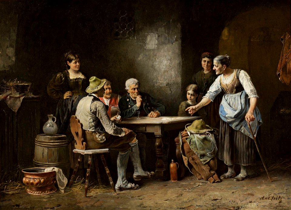 Seitz Scene at the inn