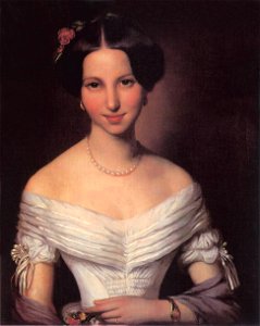 Kovács Portrait of a Young Woman 1851