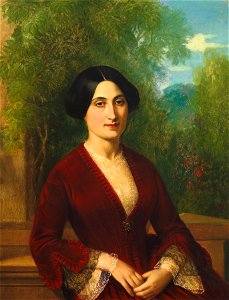 Rippingille Portrait of a young lady 1851