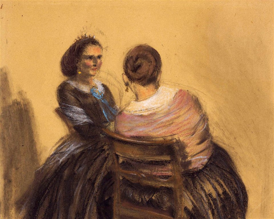 Menzel Two women sitting