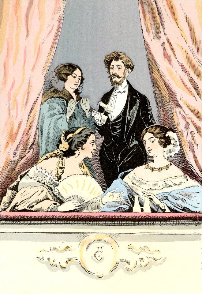 A box at the Italian Opera, 1852