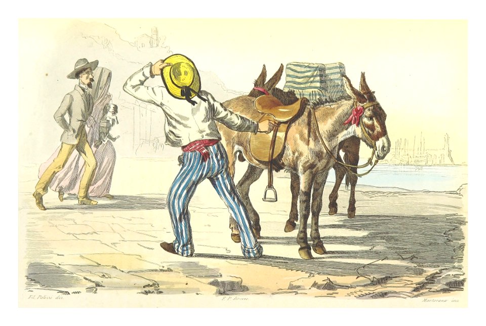 BOURCARD(1853) p1.180 - IL CIUCCIARO