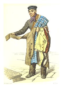 BOURCARD(1853) p1.175 - IL VENDITORE DI ROBE VECCHIE
