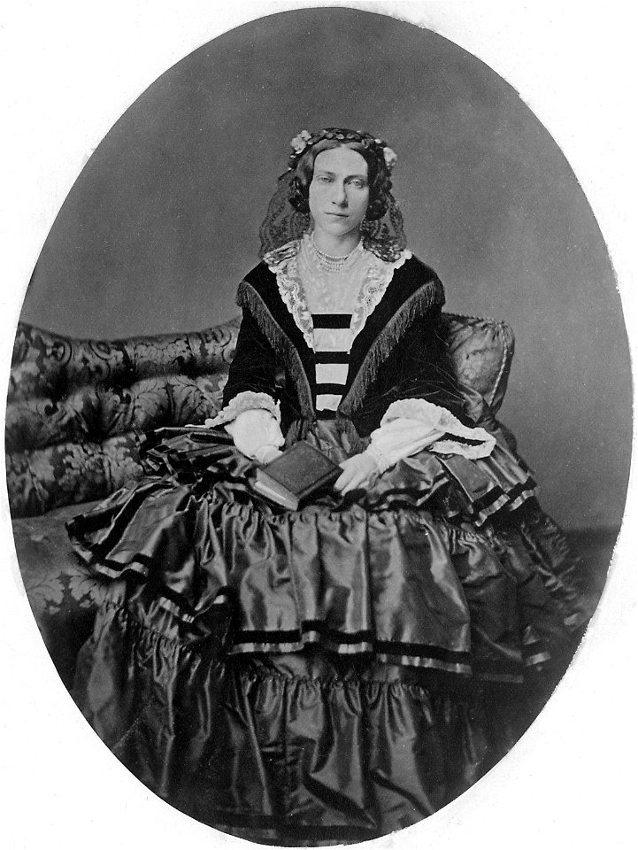 Anna z Mycielskich Zamoyska ok. 1852