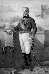 1852, Estado Mayor General del Ejército Español, Francisco Valdés (cropped)