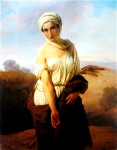 Hayez A woman as Ruth