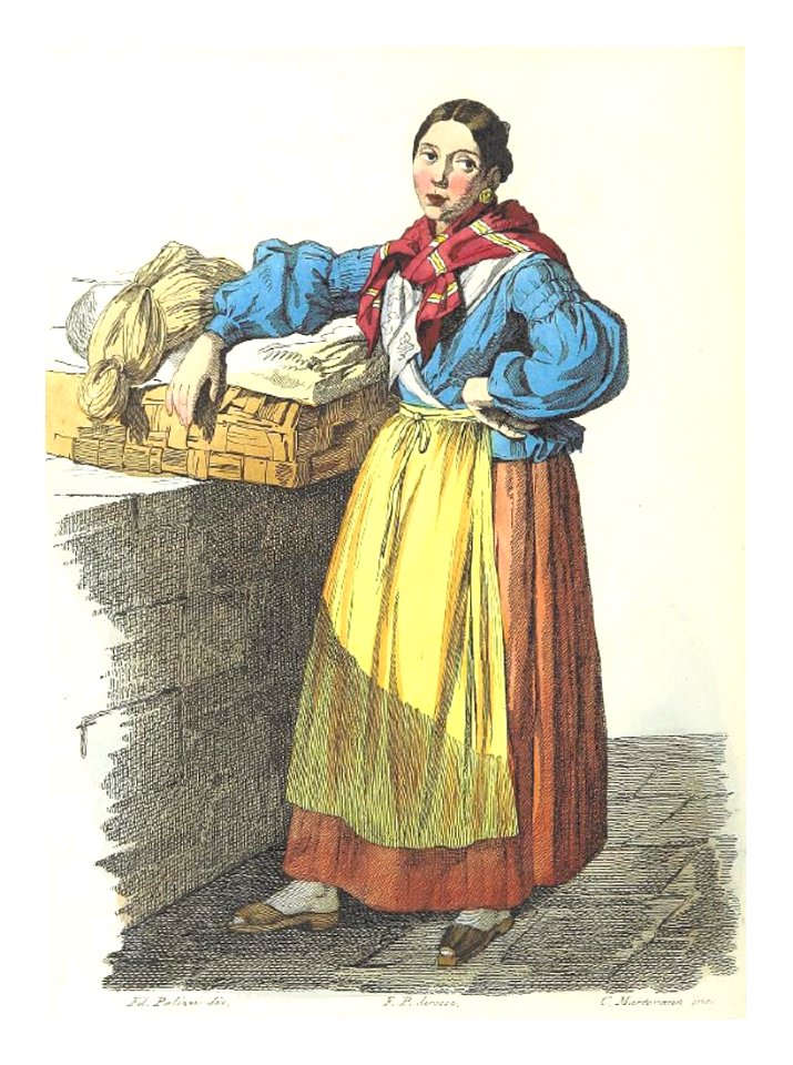BOURCARD(1853) p1.108 - LA LAVANDAIA