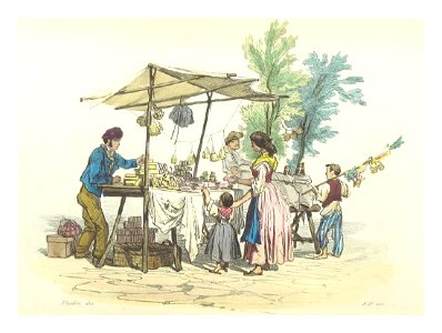 BOURCARD(1853) p1.388 - IL TORRONARO