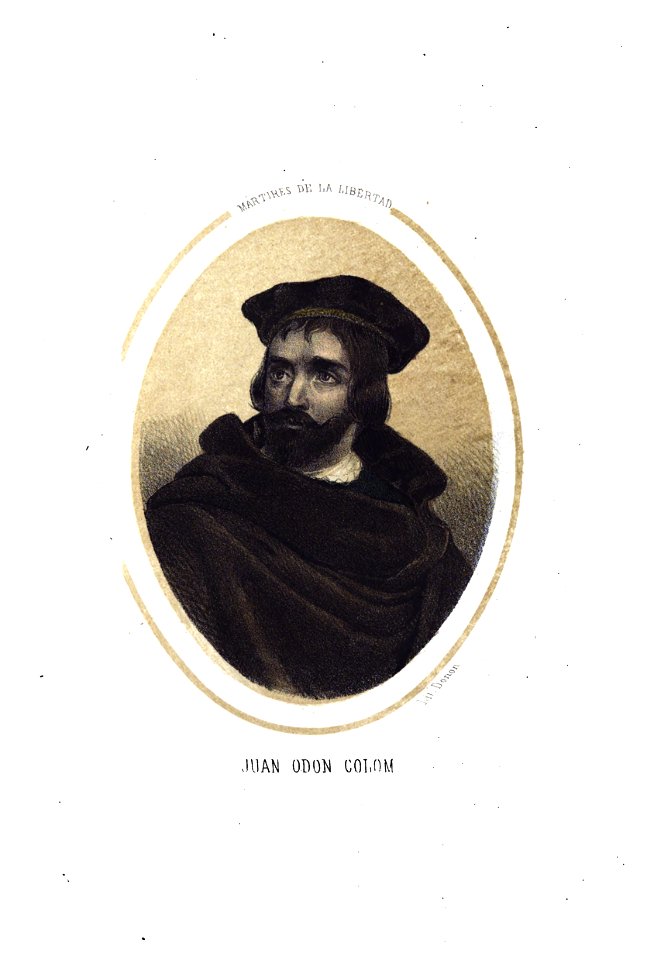 1853, Los mártires de la libertad española, vol I, Juan Odon Colom