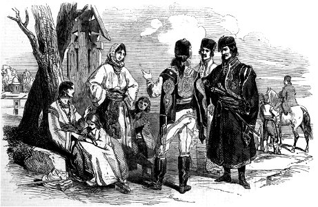 1853 - Wallachian peasantry and troops