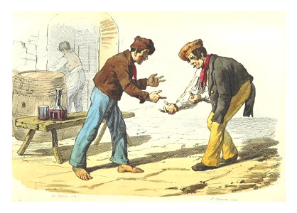 BOURCARD(1853) p1.120 - IL GIUOCO DELLA MORA