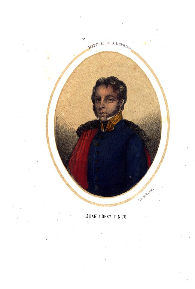 1853, Los mártires de la libertad española, vol II, Juan López Pinto