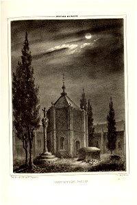 1853, Recuerdos y bellezas de España, Castilla la Nueva, tomo I, Cementerio del Paular