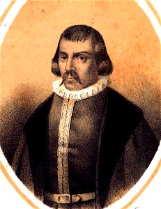 1853, Los mártires de la libertad española, vol I, Juan Bravo (cropped)