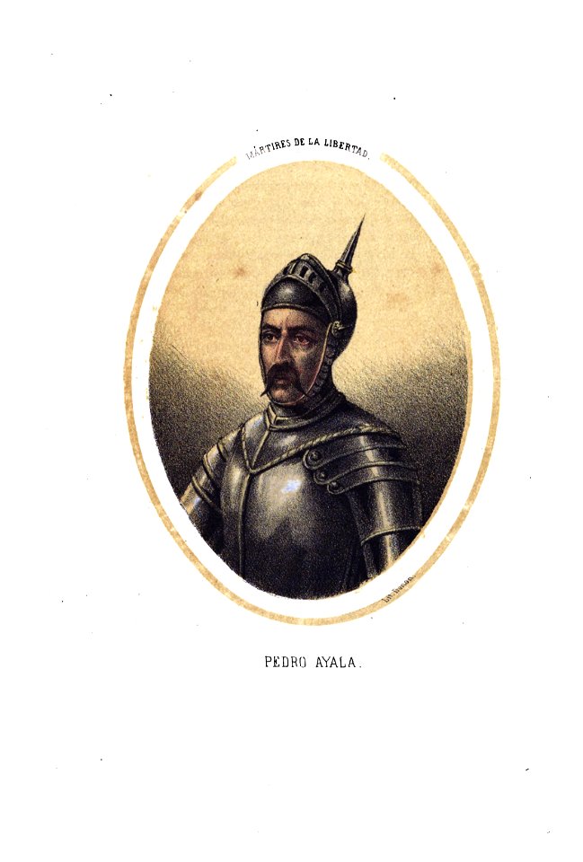 1853, Los mártires de la libertad española, vol I, Pedro Ayala