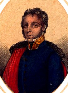 1853, Los mártires de la libertad española, vol II, Juan López Pinto (cropped)