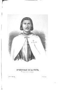 1853-1860, Blasón de España, libro de oro de su nobleza, parte primera, casa real y Grandeza de España, Beltrán de la Cueva