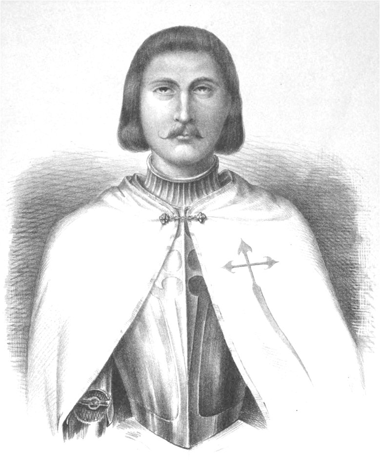 1853-1860, Blasón de España, libro de oro de su nobleza, parte primera, casa real y Grandeza de España, Beltrán de la Cueva (cropped)