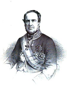 1853-1860, Blasón de España, libro de oro de su nobleza, parte primera, casa real y Grandeza de España, Juan Nepomuceno Roca de Togores (cropped)
