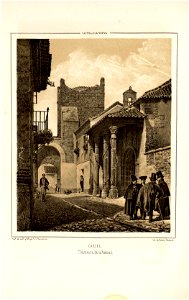 1853, Recuerdos y bellezas de España, Castilla la Nueva, tomo II, Cárcel, Talavera de la Reina
