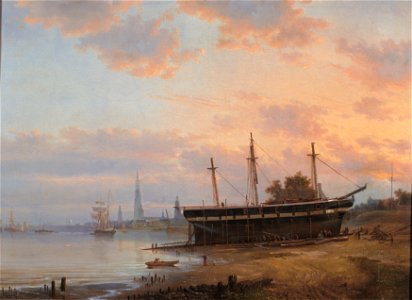 Egide Linnig - Belgian merchant navy frigate Macassar