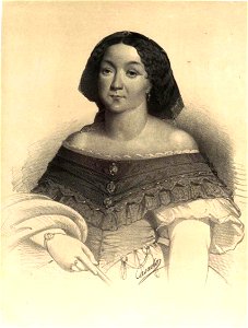 1853-1860, Blasón de España, libro de oro de su nobleza, parte primera, casa real y Grandeza de España, María de la Concepción Pignatelli de Gonzaga (cropped)