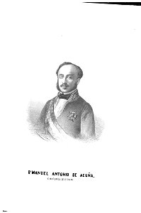 1853-1860, Blasón de España, libro de oro de su nobleza, parte primera, casa real y Grandeza de España, Manuel Antonio de Acuña