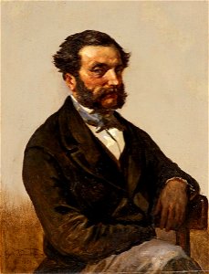 Eugène Verboeckhoven Selbstporträt 1854