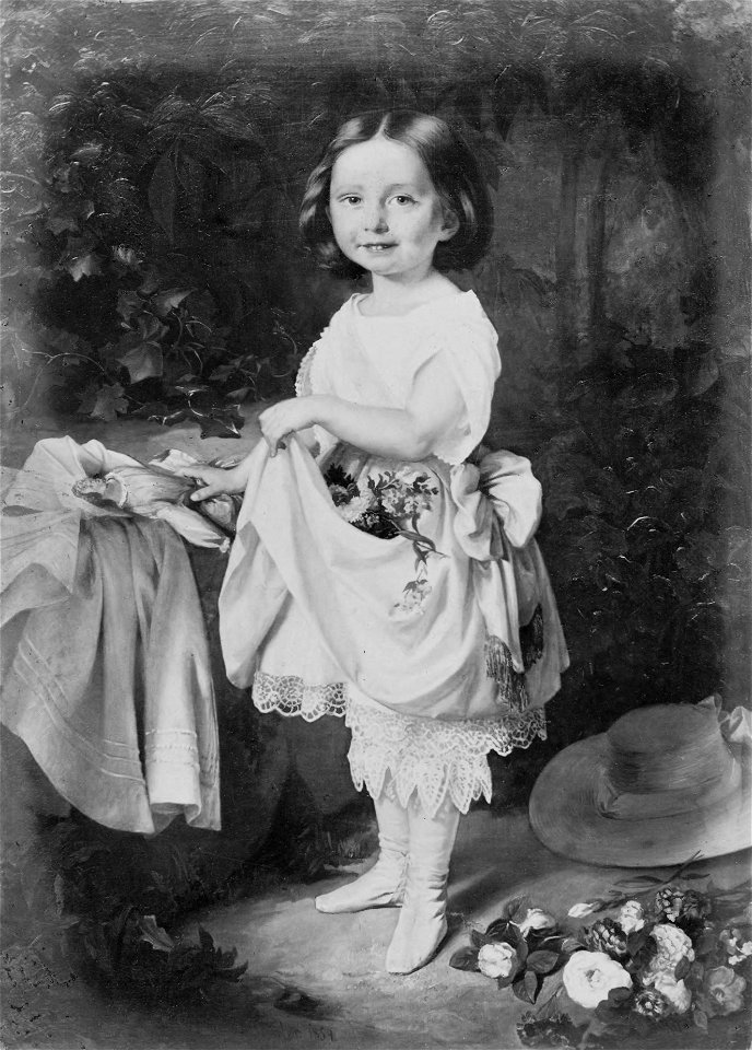 Simmler - Portret Jadwigi Simmlerówny