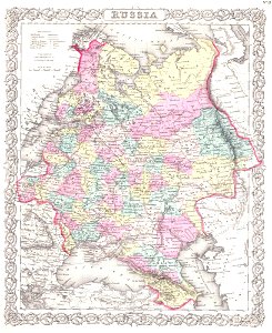 1855 Colton Map of Russia - Geographicus - Russia-colton-1855