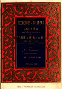 1855, Recuerdos y bellezas de España, Asturias y León, Orla de la antigua biblia de San Isidoro de León