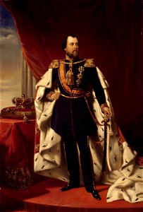 Willem III (1817-90), koning der Nederlanden, Nicolaas Pieneman, 1856, Rijksmuseum