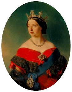 Franz Xaver Winterhalter Queen Victoria. Free illustration for personal and commercial use.