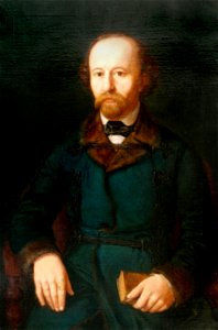 Jan Matejko - Portret Leonarda Serafińskiego. Free illustration for personal and commercial use.