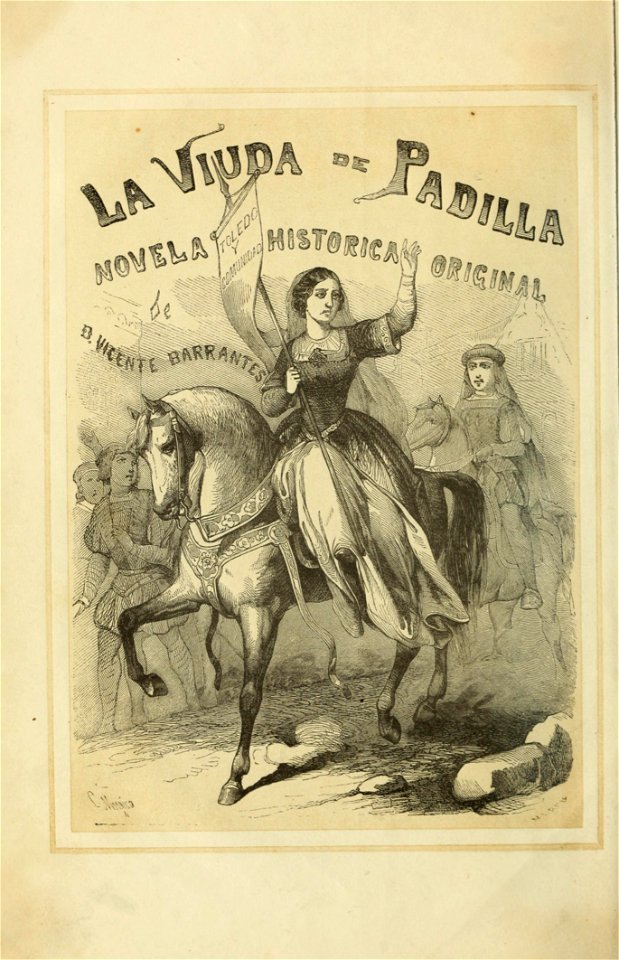 1857, La viuda de Padilla, novela histórica original, Múgica