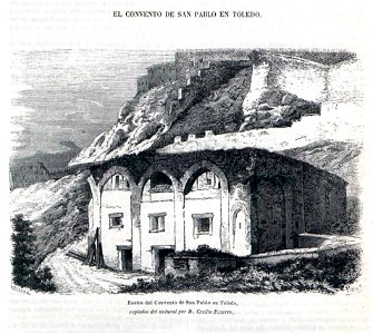 1857-06-14, Semanario Pintoresco Español, El convento de San Pablo en Toledo, Pizarro, Noguera