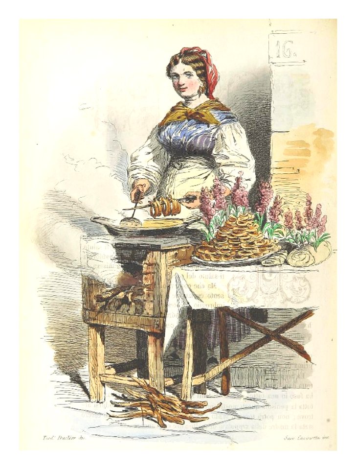 BOURCARD(1858) p2.314 - LA FRIGGITRICE DI ZEPPOLE