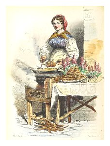 BOURCARD(1858) p2.314 - LA FRIGGITRICE DI ZEPPOLE