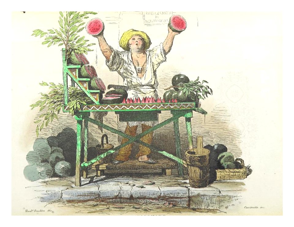BOURCARD(1858) p2.322 - IL MELLONARO